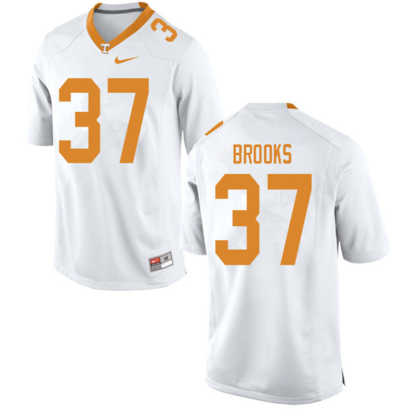 Men #37 Paxton Brooks Tennessee Volunteers College Football Jerseys Sale-White